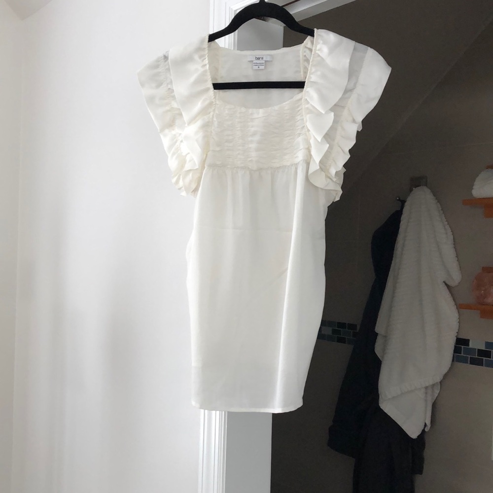 Bar III ruffle shirt